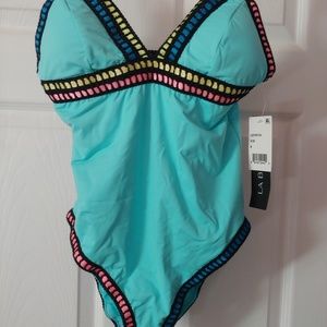 Woman's La Blanca Threading Along 1 Pc